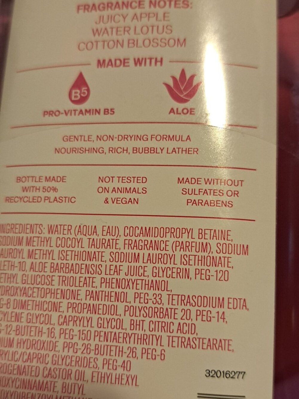 BATH & BODY WORKS PINK TIE DYE BODY WASH - Picture 8 of 9